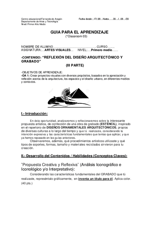 Miniatura del documento GUIA-N10-ARTE-1-MEDIO-DISENO-ARQUITECTONICO-Y-GRABADO.pdf