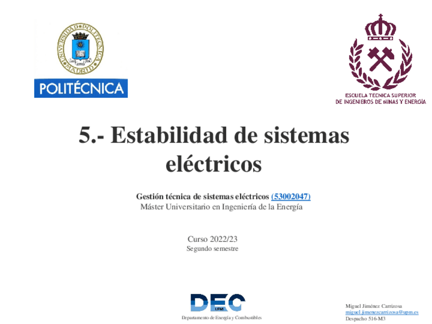 Miniatura del documento 8.-Estabilidadsistemaselectricos.pdf