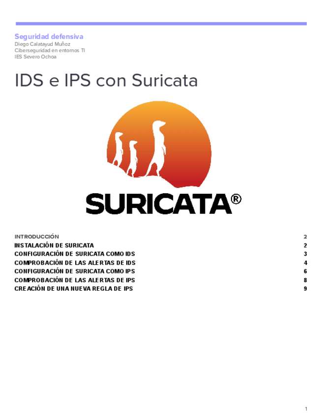 Miniatura del documento IDS e IPS con Suricata.pdf