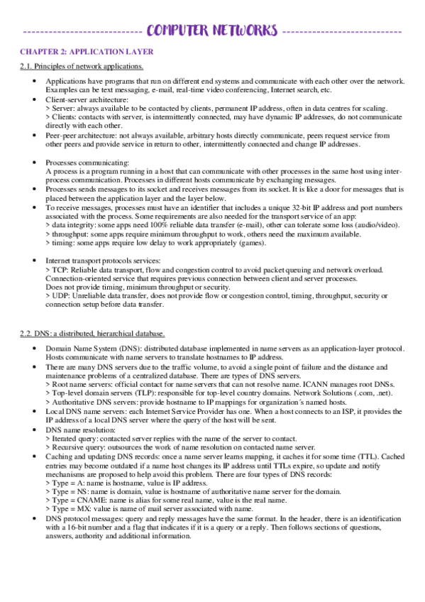 Miniatura del documento Computer Networks-CHAPTER 2.pdf