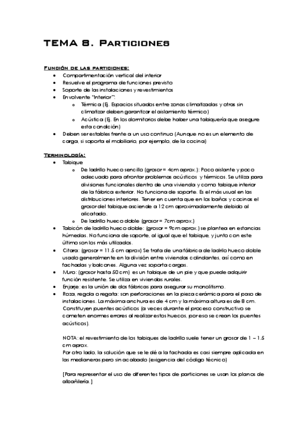 Miniatura del documento TEMA 8 9 Y 10. Particiones Instalaciones y Revestimientos.pdf