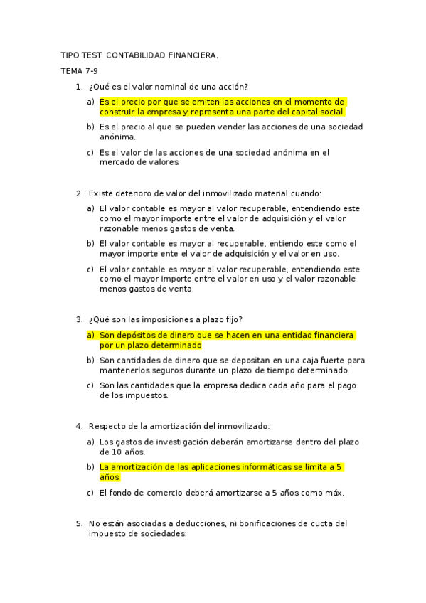 Miniatura del documento TIPO TEST.odt