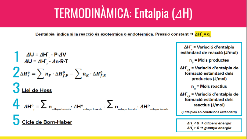 Miniatura del documento Termodinàmica: Entalpia | Química.pdf