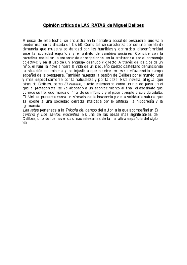 Miniatura del documento Opinion-Critica-LAS-RATAS-Miguel-Delibes.pdf