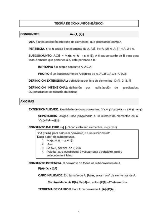 Miniatura del documento Filosofia da Lóxica Resumo Tema 1 2023/24.pdf