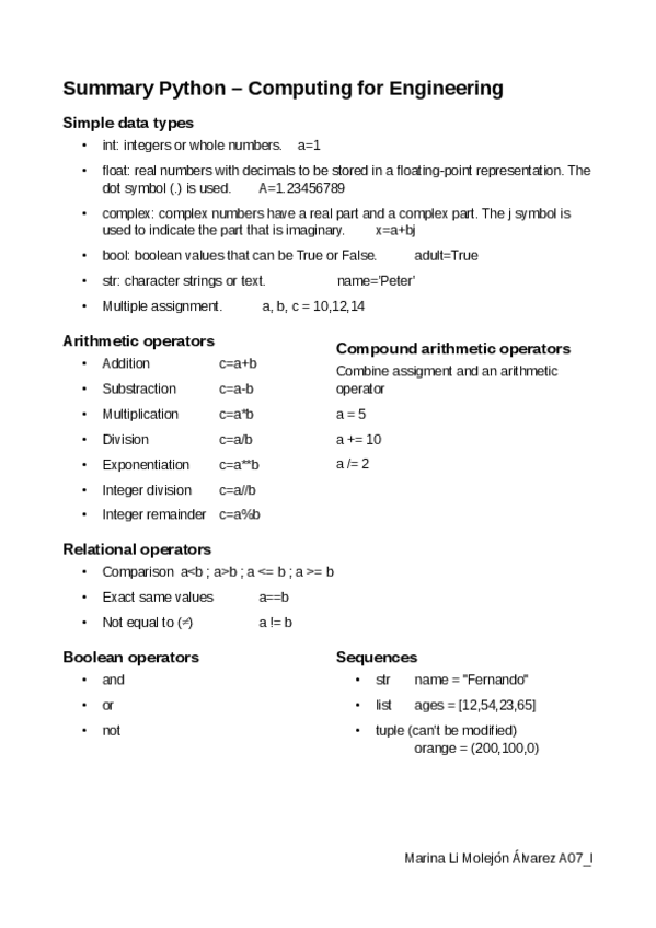 Miniatura del documento Summary-Python.pdf