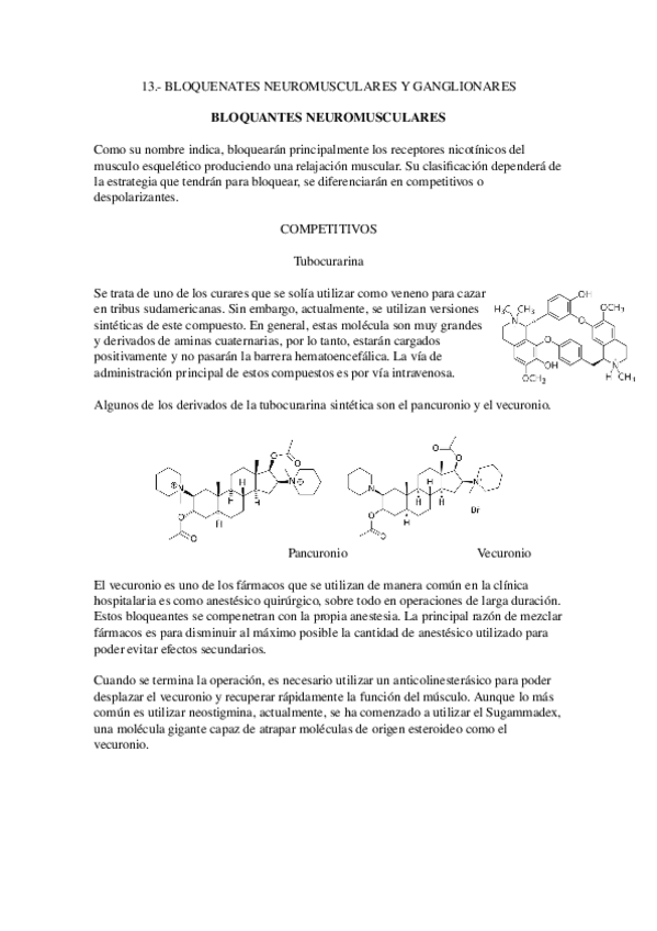 Miniatura del documento 13.-Bloqueantes-neuromusculares-y-ganglionares.docx