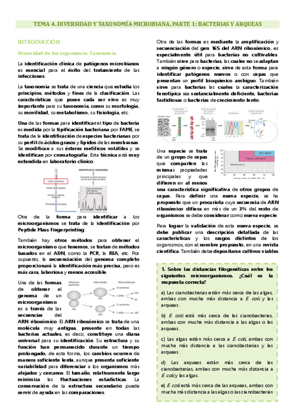 Miniatura del documento Tema 4 microbiología, Diversidad y taxonomía microbiana, parte 1: bacterias y arqueas.pdf