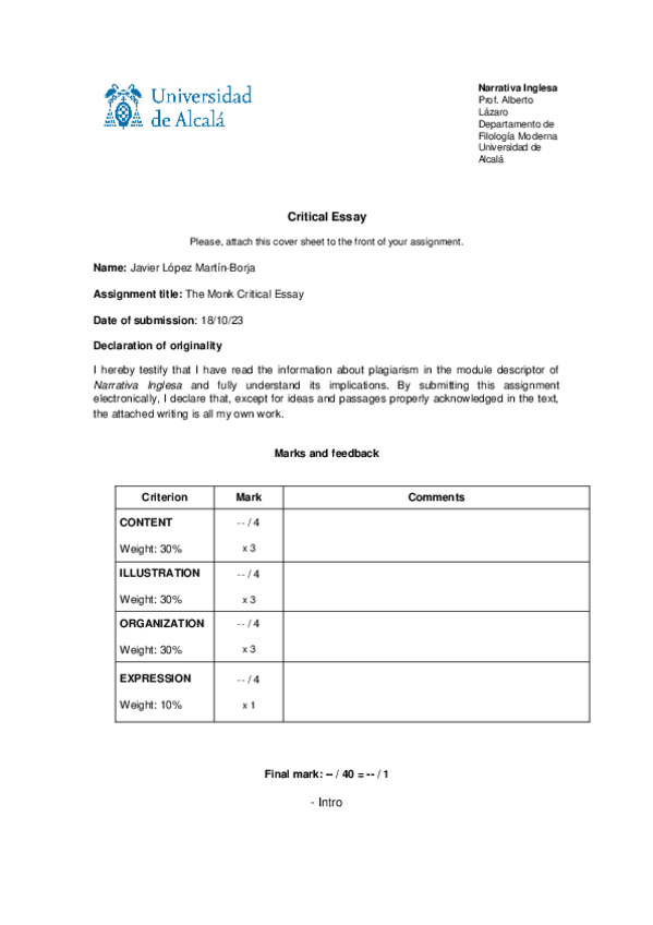 Miniatura del documento criticalessayJavierLopez.docx