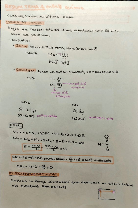 Miniatura del documento Resum-tema-1-enllac-quimic.pdf
