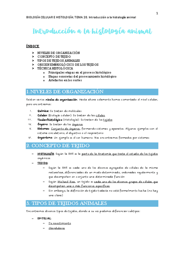 Miniatura del documento HISTOLOGIA-TEMA-1.-INTRODUCCION-A-LA-HISTOLOGIA-ANIMAL-2023-24.pdf