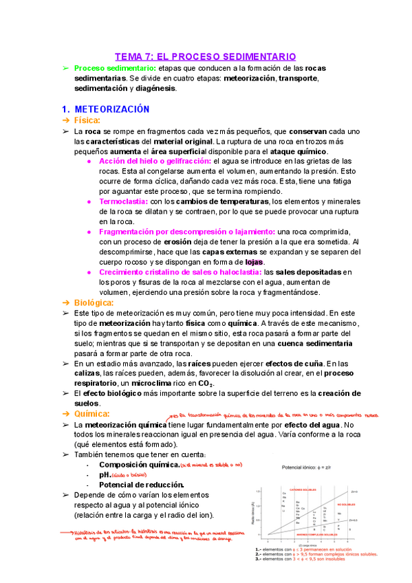 Miniatura del documento Tema7Elprocesosedimentario.pdf