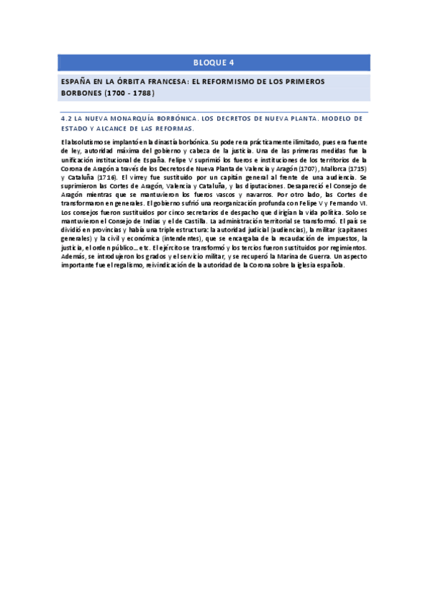 Miniatura del documento 4.2-La-nueva-monarquia-borbonica.-Los-Decretos-de-Nueva-Planta.-Modelo-de-estado-y-alcance-de-las-reformas.pdf