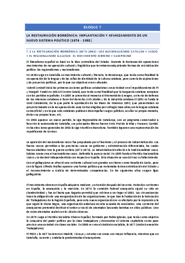 Miniatura del documento 7.2-La-restauracion-borbonica-1874-1902.-Los-nacionalismos-catalan-y-vasco-y-el-regionalismo-gallego.-El-movimiento-obrero-y-campesino.pdf