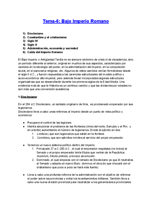 Miniatura del documento Tema-6-Bajo-Imperio-Romano.pdf