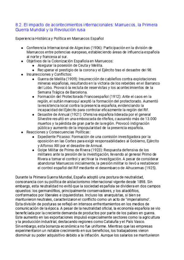 Miniatura del documento 8.2.-El-impacto-de-acontecimientos-internacionales-Marruecos-la-Primera-Guerra-Mundial-y-la-Revolucion-rusa.pdf