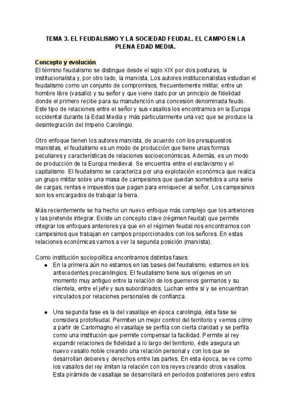 Miniatura del documento EDAD MEDIA II: TEMA 3. EL FEUDALISMO Y LA SOCIEDAD FEUDAL. EL CAMPO EN LA PLENA EDAD MEDIA..pdf