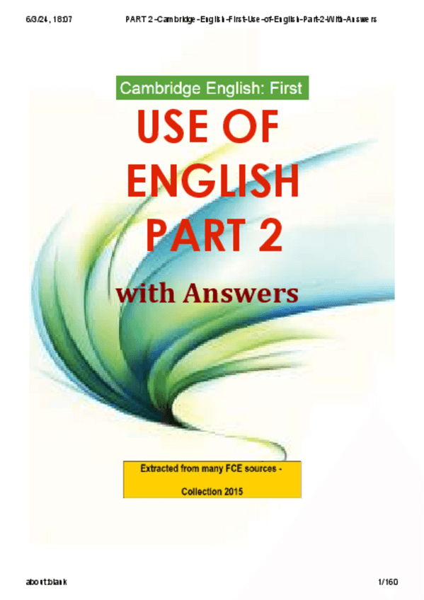 Miniatura del documento PART-2-Cambridge-English-First-Use-of-English-Part-2-With-Answers.pdf