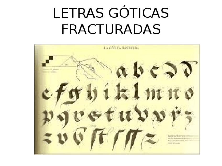 Miniatura del documento DIAPOSITIVAS DE ESCRITURA GÓTICA.pptx