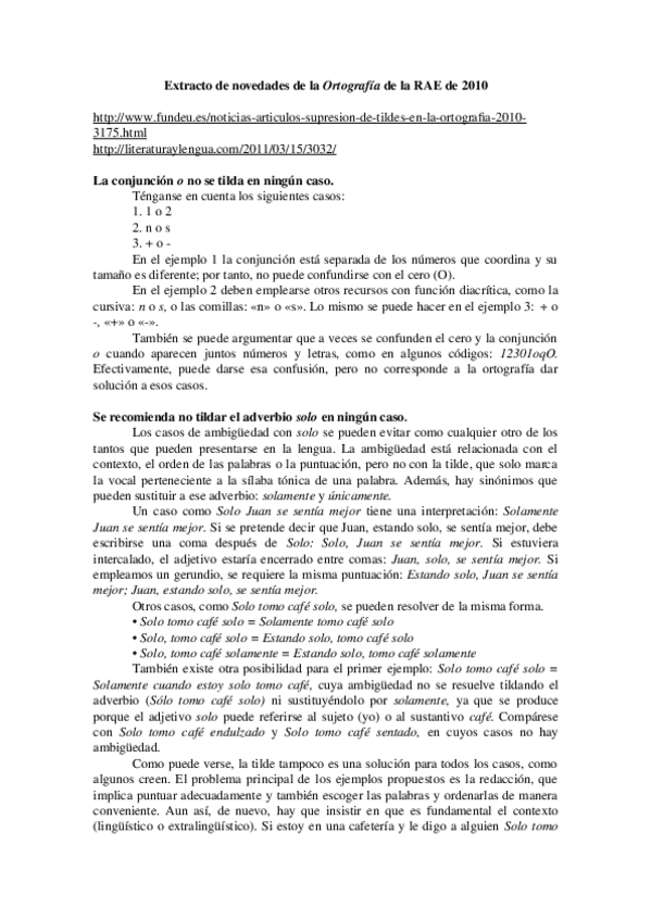 Miniatura del documento Extracto de novedades de la Ortografía de la RAE de 2010.doc