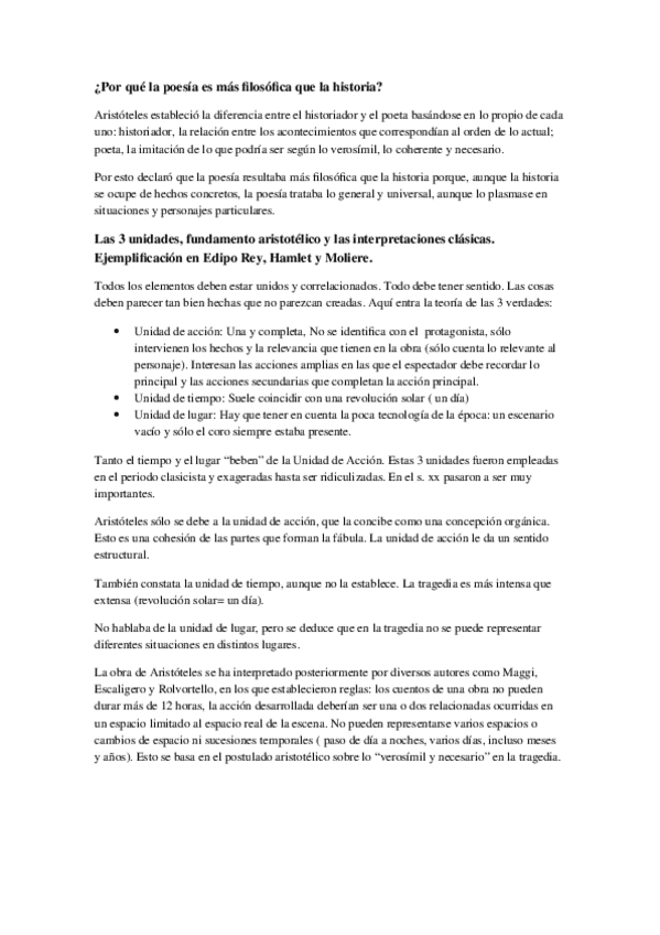 Miniatura del documento Por qué la poesía es más filosófica que la historia y Las 3 unidades.docx