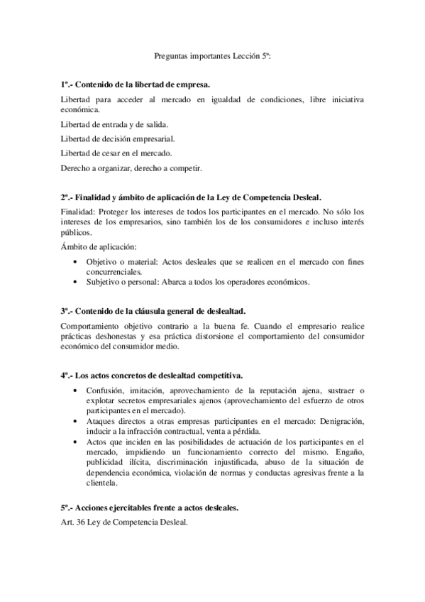 Miniatura del documento Preguntas importantes Leccioìn 5ª.docx
