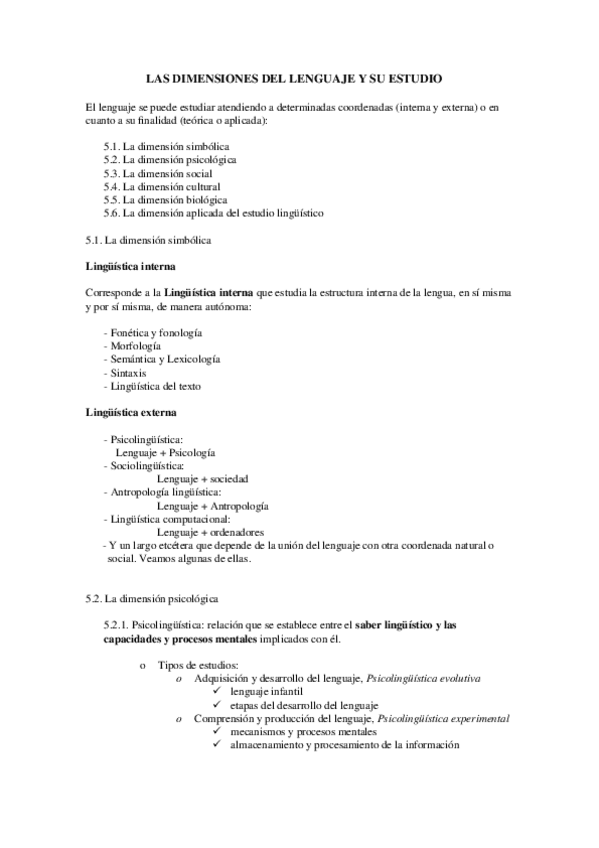 Miniatura del documento Las dimensiones del lenguaje.doc
