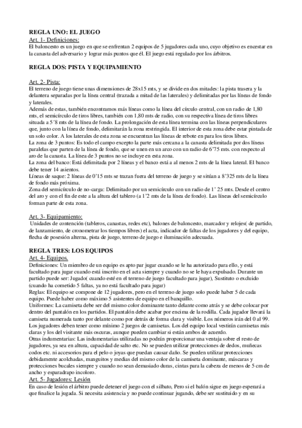 Miniatura del documento Resumen-Reglamento FIBA.odt