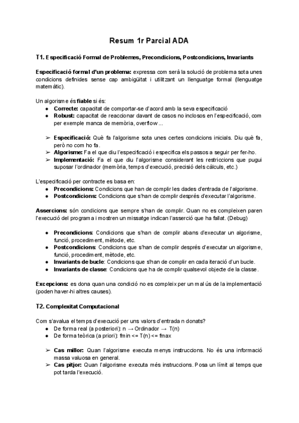 Miniatura del documento Resum-1r-Parcial-ADA.pdf