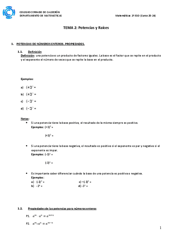 Miniatura del documento APUNTESSA2Potencias-y-Raices-Cuadradas.pdf