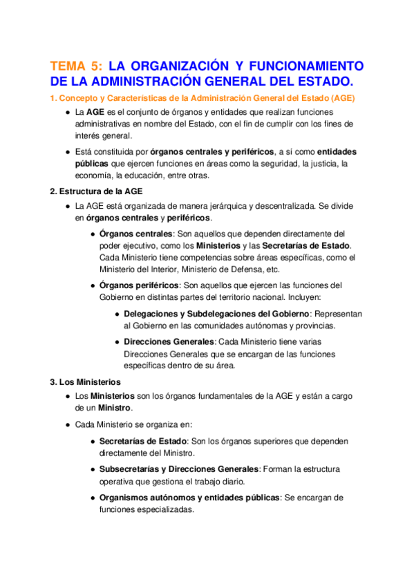 Miniatura del documento TEMA-5-LA-ORGANIZACION-Y-FUNCIONAMIENTO-DE-LA-ADMINISTRACION-GENERAL-DEL-ESTADO.docx