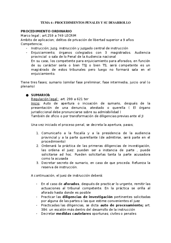 Miniatura del documento TEMA-6--PROCEDIMIENTOS-PENALES-Y-SU-DESARROLLO1.docx