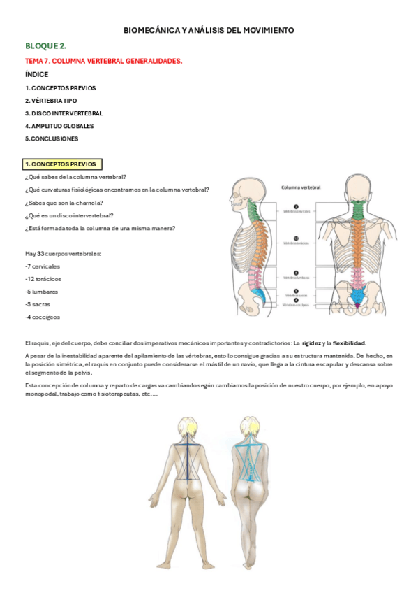 Miniatura del documento COLUMNA-VERTEBRAL-GENERALIDADES-TEMA-7-BIOMECANICA.pdf