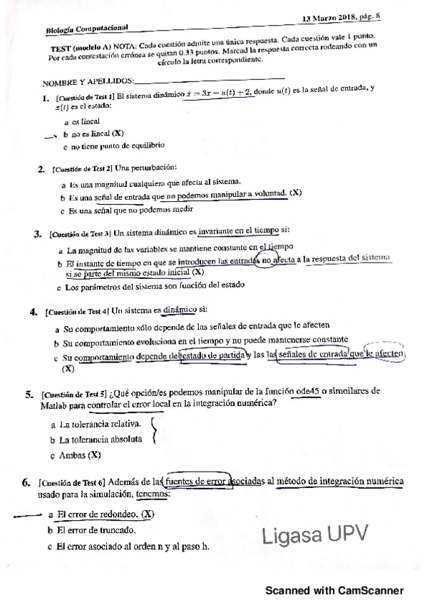 Miniatura del documento Test 1P 13-03-2018 Bio. Computacional.pdf