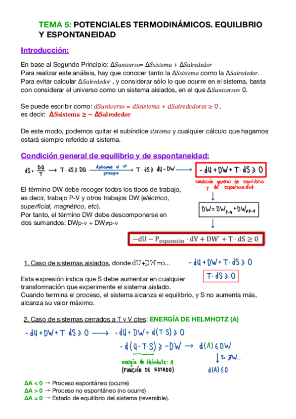Miniatura del documento Tema-5.-Potenciales-termodinamicos.-Equilibrio-y-Espontaneidad.pdf