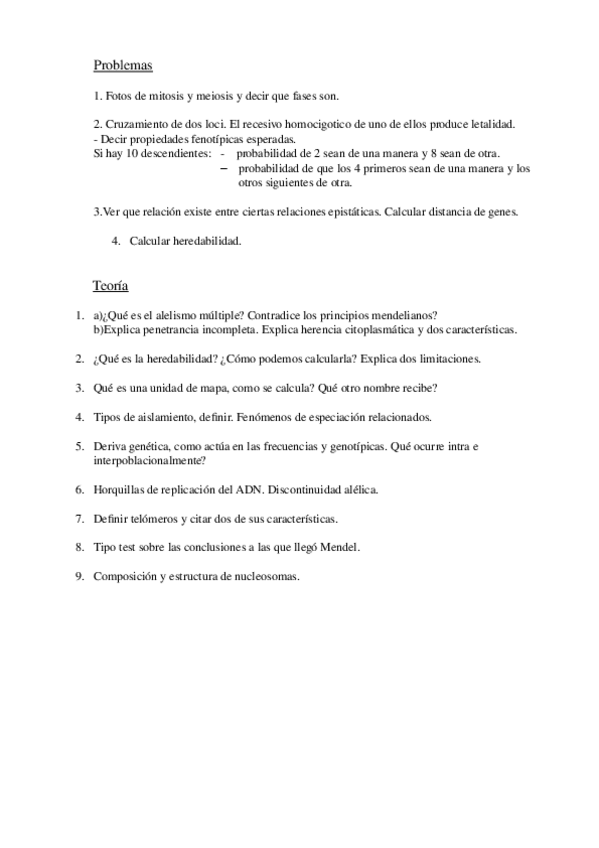 Miniatura del documento Examen completo genética enero 2019.odt