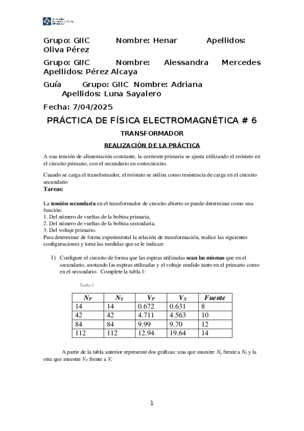 Miniatura del documento 6-PracticaTRANSFORMADORHenarOliaAlessandraPerez.docx