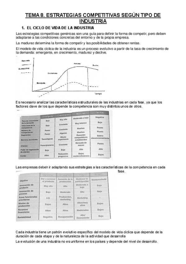 Miniatura del documento Tema 8. Estrategias competitivas segun el tipo de industria.pdf