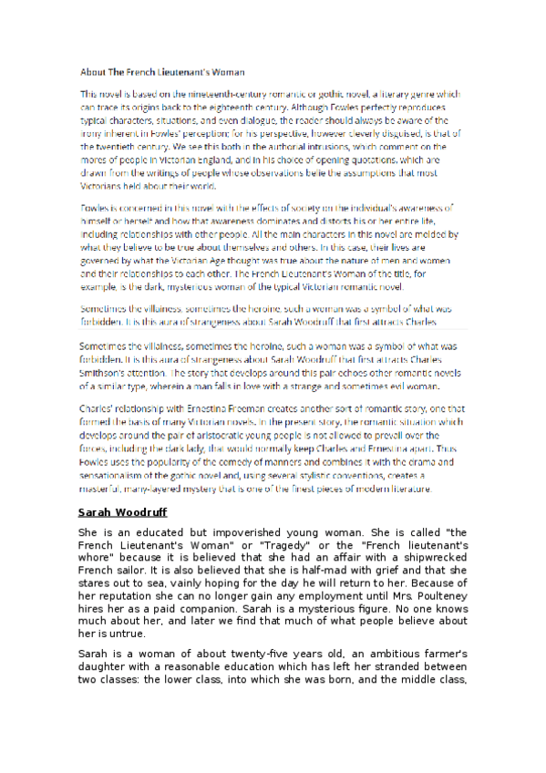 Miniatura del documento john-fowles-the-french-lieutenant-s-woman-analisis-de-personajes-y-resumen-de-la-obra-en-ingles.docx