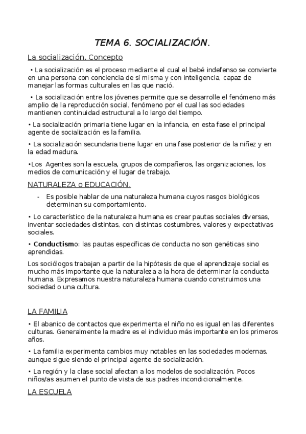 Miniatura del documento TEMA 6 La socialización.docx