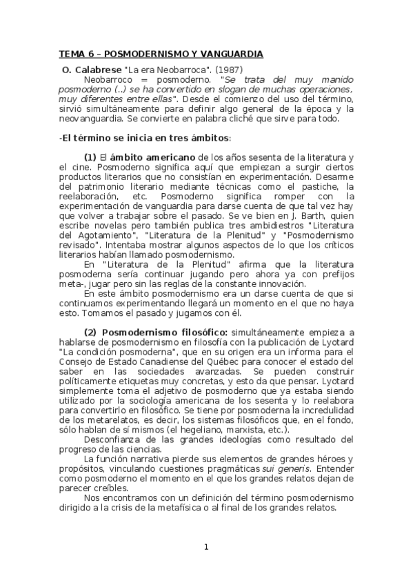 Miniatura del documento TEMA 6 - El posmodernismo.docx