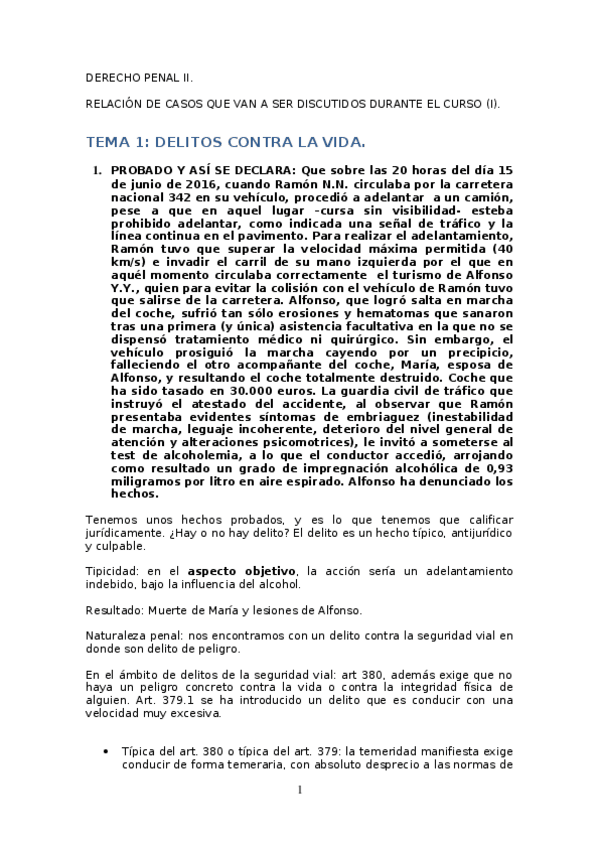 Miniatura del documento DERECHO PENAL II. RELACIÓN DE CASOS.docx