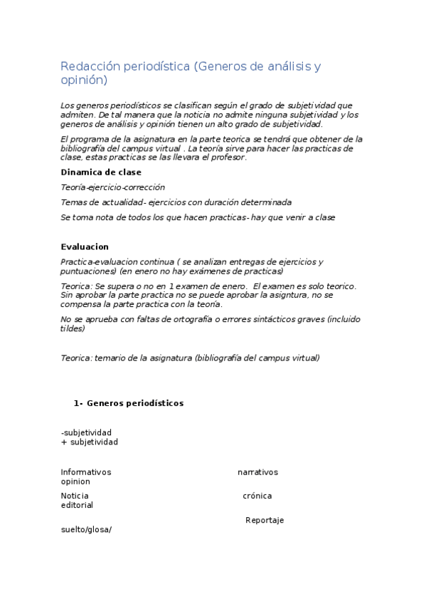 Miniatura del documento Redacción periodística asignatura.odt