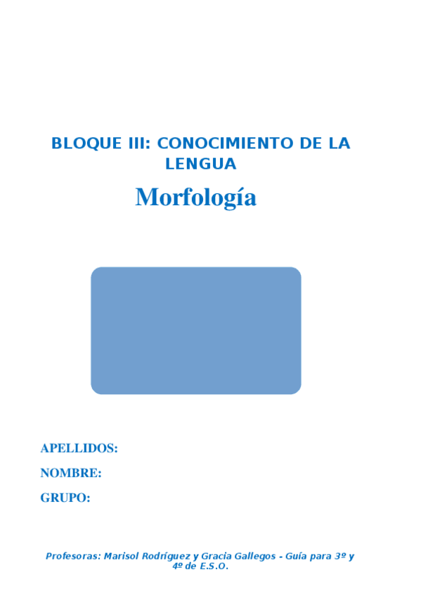 Miniatura del documento GUÍA PARA 3º y 4º ESO-MORFOLOGÍA.docx