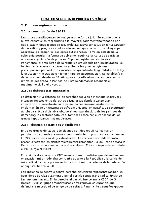 Miniatura del documento TEMA 13 Segunda Republica española.docx