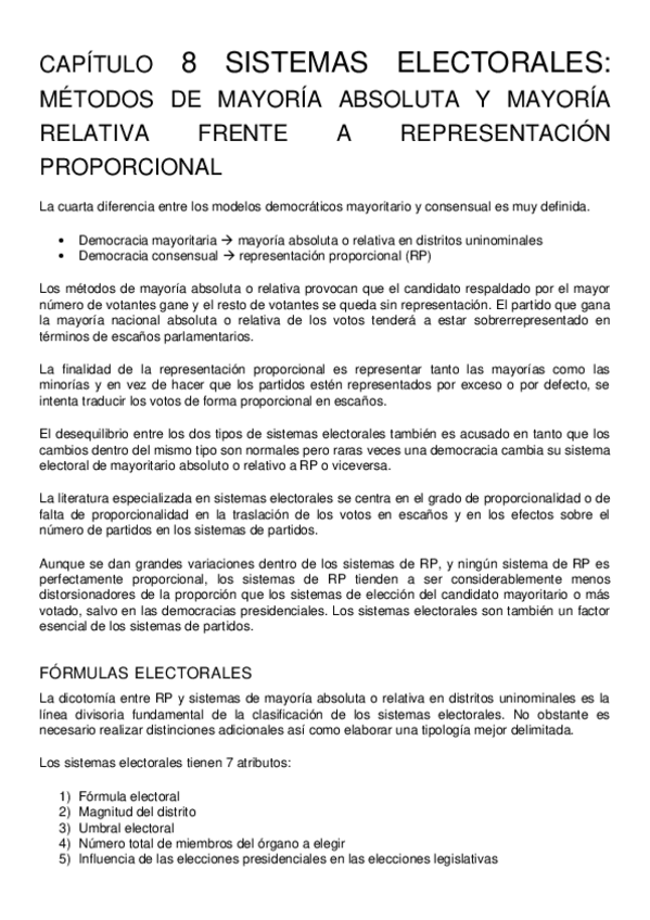 Miniatura del documento capitulo 8 sistemas electorales.docx