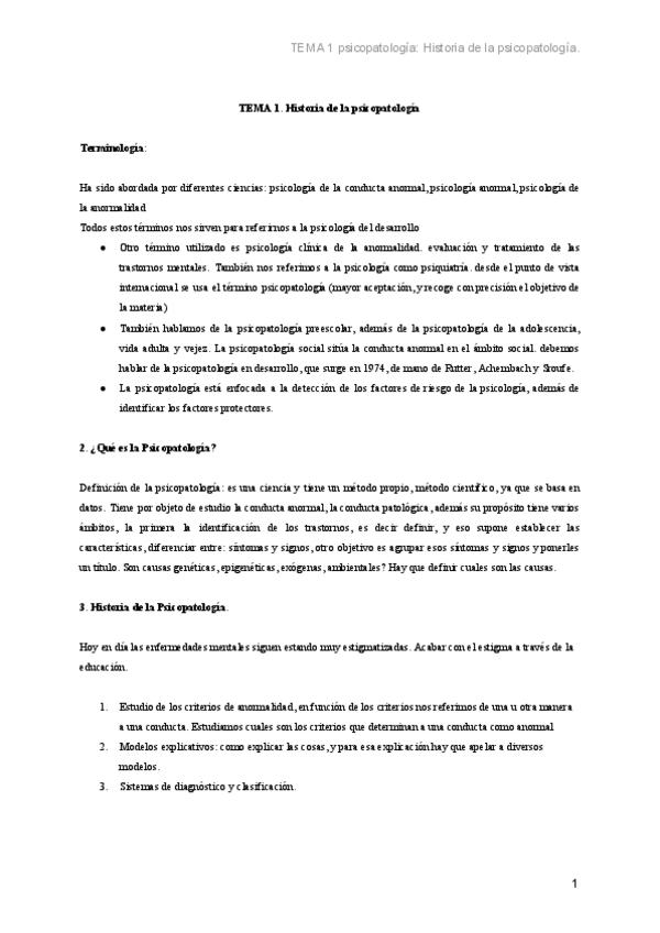 Miniatura del documento Psicopatología tema 1.pdf
