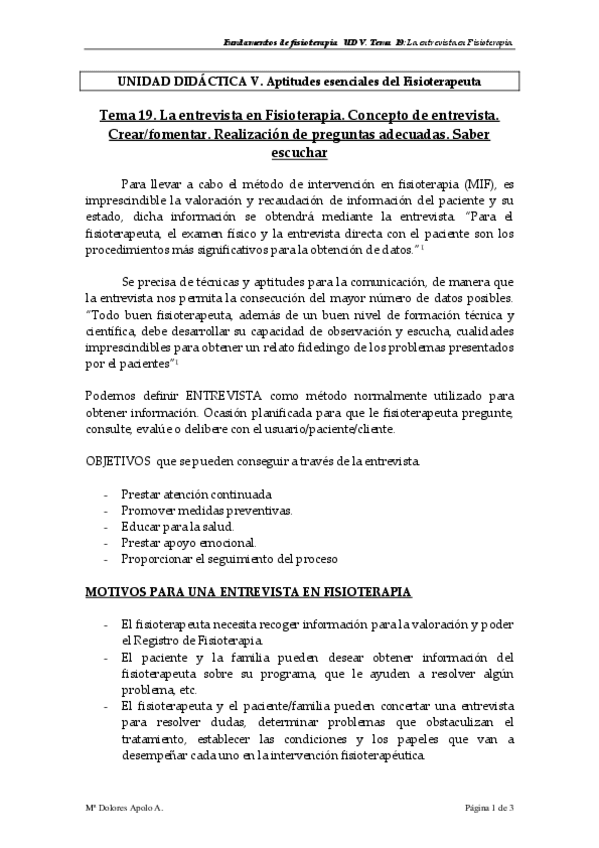 Miniatura del documento Tema 19. Entrevista de fisioterapia.pdf