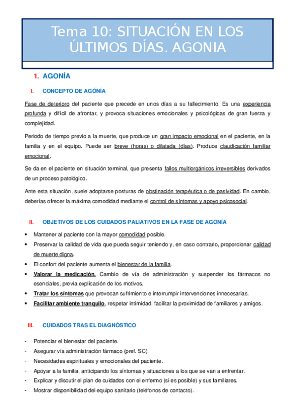Miniatura del documento Tema 10. Últimos días. Agonía.docx