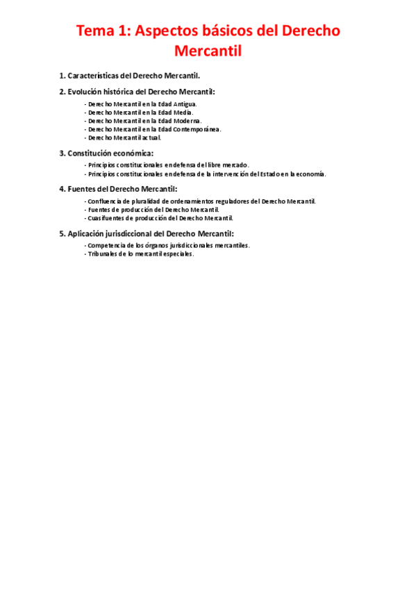 Miniatura del documento Tema 1 - Aspectos básicos del Derecho Mercantil.pdf